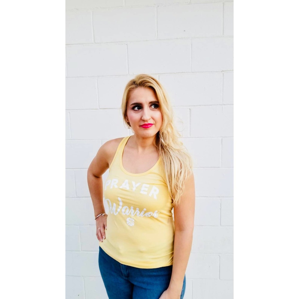 Christian Inspirational Prayer Warrior Tank Top